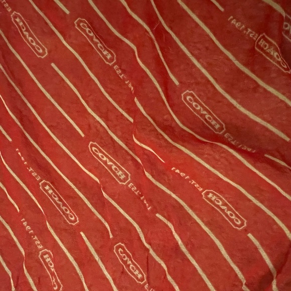 Coach scarf - Picture 3 of 4